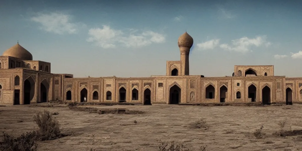 Image similar to old samarkand city, cinematic shot, realistic, highly detailed,