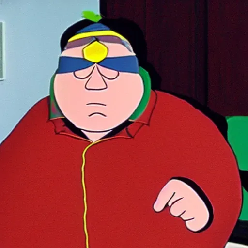 Image similar to eric cartman in seinfeld