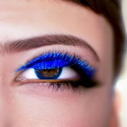 Prompt: beautiful photo, blue iris eye photo, only eyeball, perfect eye, realistic