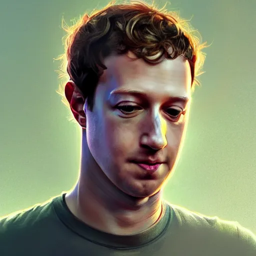 Prompt: portrait of Mark Zuckerberg as a drug dealer, accurate, intricate, headshot, highly detailed, digital painting, artstation, concept art, sharp focus, illustration, art by artgerm and greg rutkowski and alphonse mucha