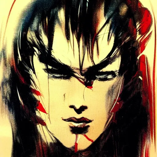 Image similar to citizen portrait soft light painted by bill sienkiewicz and bob peak, inspired by akira anime, smooth face feature, intricate oil painting, high detail illustration, sharp high detail, manga and anime 1 9 9 9