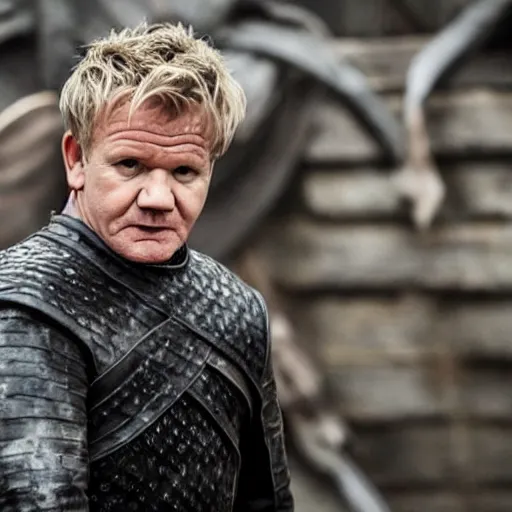 Prompt: Gordon Ramsay in Game of Thrones - W 960