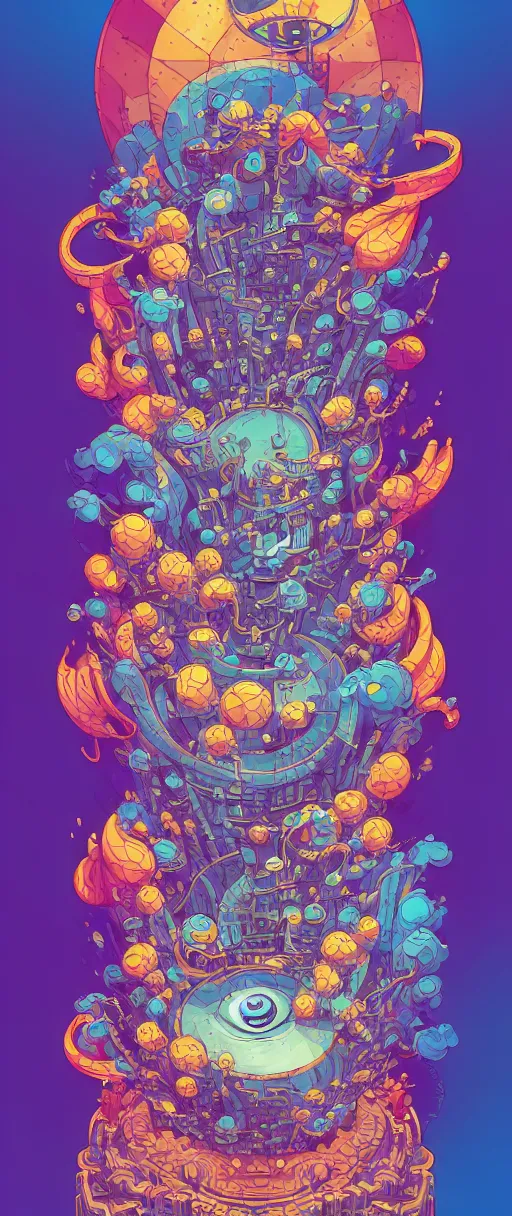 Prompt: burdly twisted turn of fate abstraction, centered award winning ink pen illustration, isometric abstract illustration by dan mumford, edited by craola, technical drawing by beeple and tooth wu, tiny details by artgerm and watercolor girl, symmetrically isometrically centered