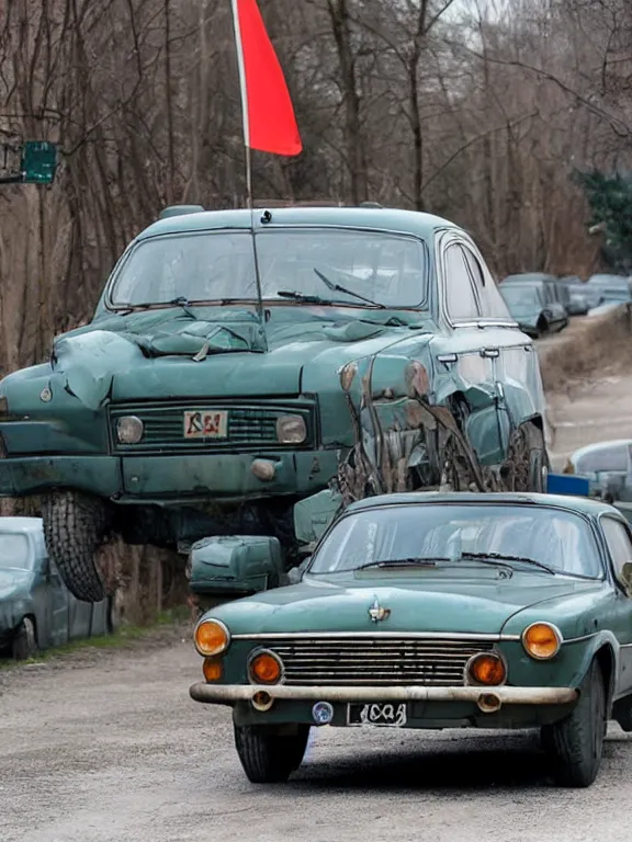 Image similar to soviet car