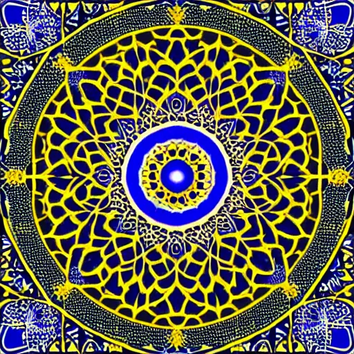 Image similar to moroccan mandala, vector art, detailed