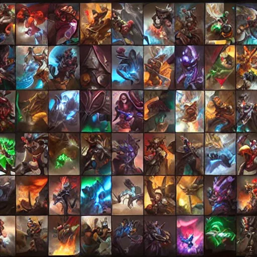 Image similar to Trending on ArtStation, League of Legends