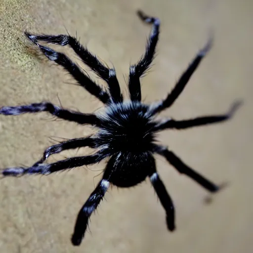 Image similar to hairy spider jumping towards me