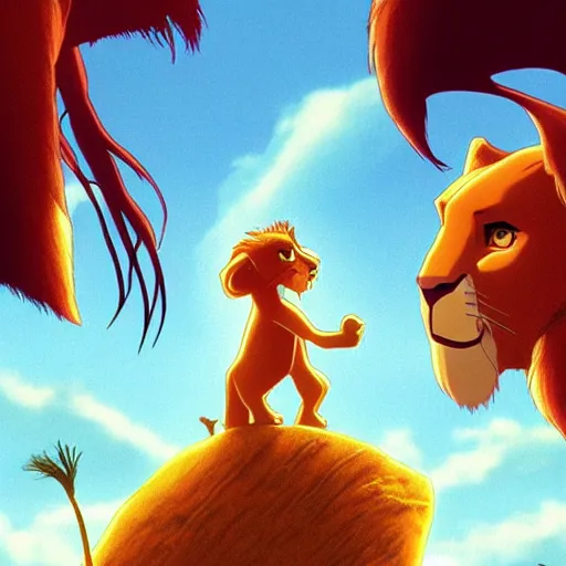 It's the King, Lion King Art 