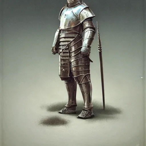 Image similar to knight armor, anthropomorphic shiba inu, medieval tavern, stuning 3 d render, masterpiece, glowing aura, by donato giancola and greg rutkowski and wayne barlow and zdzisław beksinski, realistic face