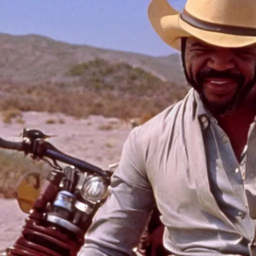 Prompt: jeffery wright in easy rider