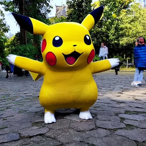 Prompt: Pikachu in poland