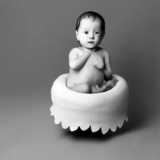 Prompt: baby Batman, photo by Anne Geddes