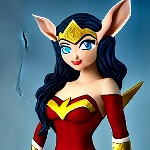 Prompt: elf wonderwoman