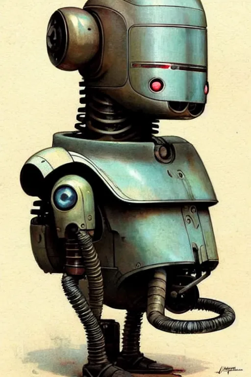 Image similar to ( ( ( ( ( 1 9 5 0 s retro future android robot ratrod. muted colors., ) ) ) ) ) by jean - baptiste monge,!!!!!!!!!!!!!!!!!!!!!!!!!