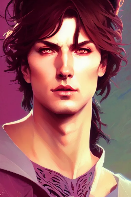 Prompt: a portrait of gambit, fantasy, sharp focus, intricate, elegant, digital painting, artstation, matte, highly detailed, concept art, illustration, ambient lighting, art by ilya kuvshinov, artgerm, alphonse mucha, and greg rutkowski