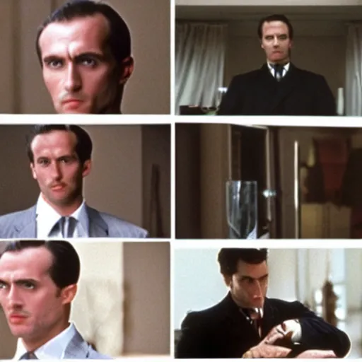 Image similar to French medieval king in American Psycho (1999)