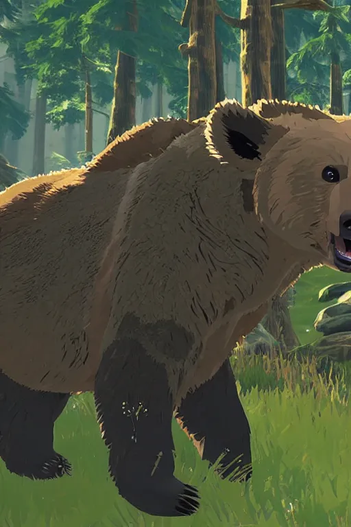 Bear alpha/Sam  Indie game art, Bear, Game art