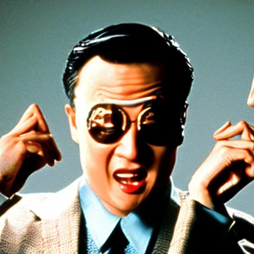 Image similar to psy in american psycho