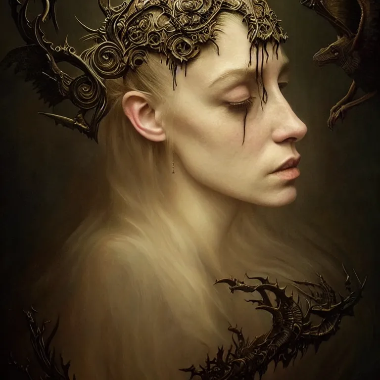 Image similar to epic professional digital art lindsay mann, moderate atmospheric lighting, painted, intricate, detailed, foreboding, by leesha hannigan, wayne haag, reyna rochin, ignacio fernandez rios, mark ryden, iris van herpen,, epic, stunning, gorgeous, much wow, cinematic, masterpiece.