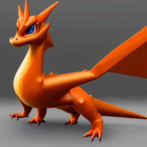 Image similar to photorealistic charizard from pokemon, realism, realistic, 8 k, sharp focus, volumetric light