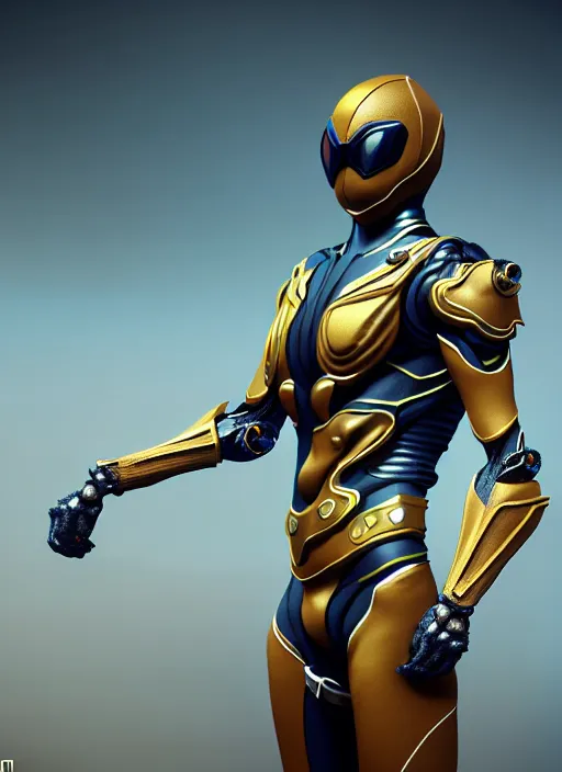 Image similar to kamen rider, human structure bee concept art, human anatomy, intricate detail, hyperrealistic art and illustration by irakli nadar and alexandre ferra, unreal 5 engine highlly render, global illumination