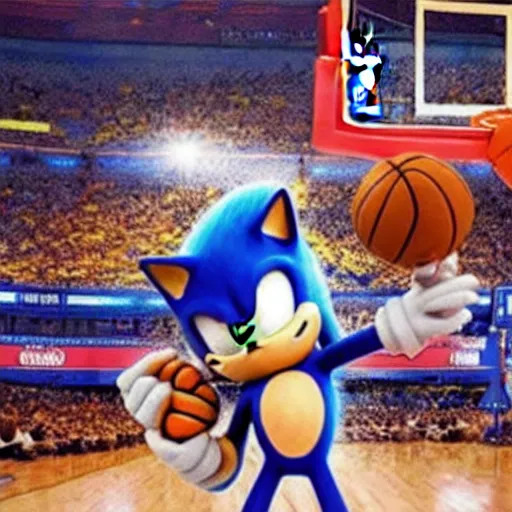 Image similar to sonic watches nba basketball