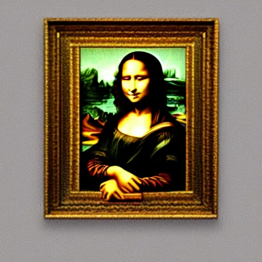 Image similar to the mona lisa