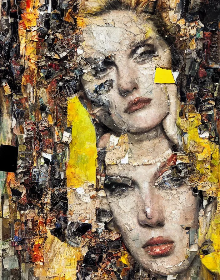 piss on my face detailed analogue mixed media collage | Stable ...