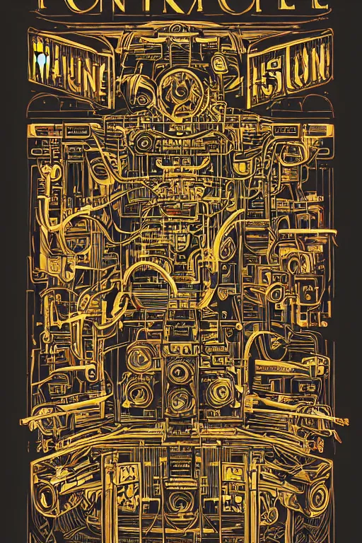 Complicated machine illusion by dan mumford stable diffusion openart