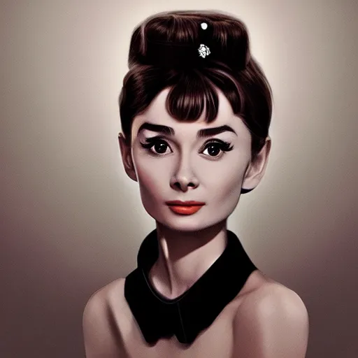 Image similar to a highly realistic, true to life portrait of audrey hepburn, sharp focus, by ilya kuvshinov, ruan jia, tom bagshaw, trending on artstation, cinematic lighting, hyper realism, octane render, 8 k, hyper