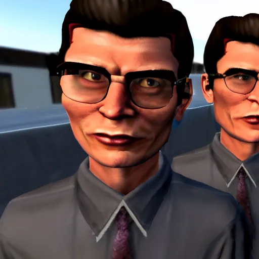 Image similar to The bogdanoff twins in gmod