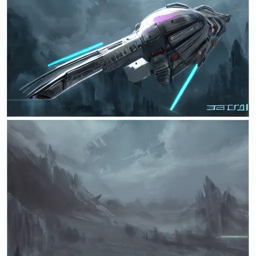 Image similar to scifi concept art