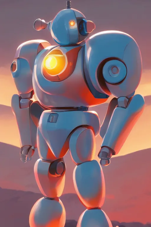 Image similar to metabots medabots medarotto medarot robot minimalist comics, behance hd by jesper ejsing, by rhads, makoto shinkai and lois van baarle, ilya kuvshinov, rossdraws global illumination ray tracing hdr radiating a glowing aura