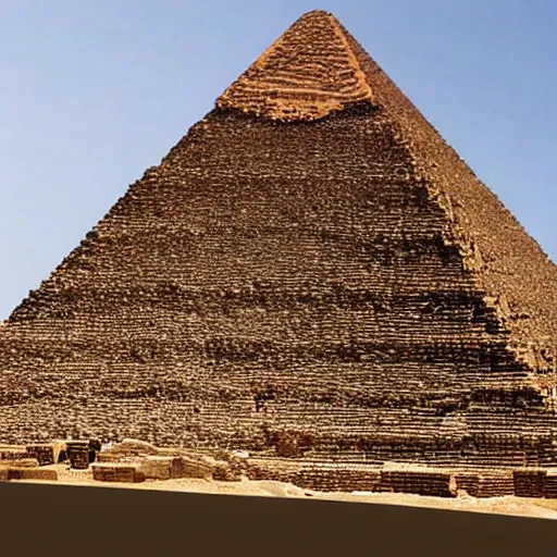 Prompt: a smartphone shape carved in ancient pyramids