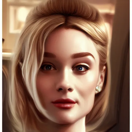 Image similar to blonde holly golightly in breakfast at tiffany's, anatomy, bathed in light, highly detailed, photorealistic, artstation, smooth, sharp focus, illustration, unreal engine 5, 8 k, art by artgerm and greg rutkowski and edgar maxence