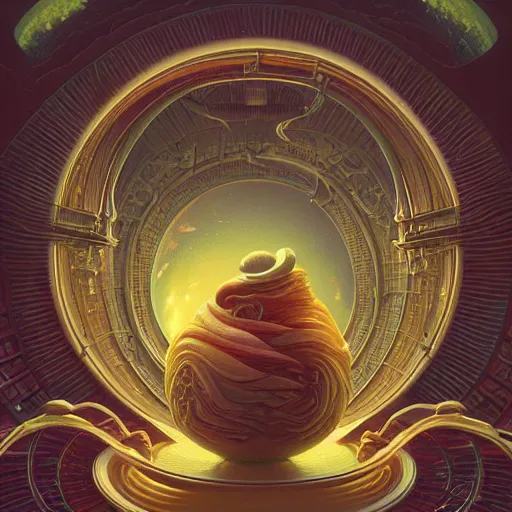 Prompt: boing boing on the ringy dingy, a surrealist painting by naoto hattori, sunset, by morphius, intricate, detailed illustration, by greg rutkowski and alphonse mucha, paul lehr and beeple, iridescent accents, ray tracing, product lighting, sharp, smooth, masterpiece, cinema 4 d