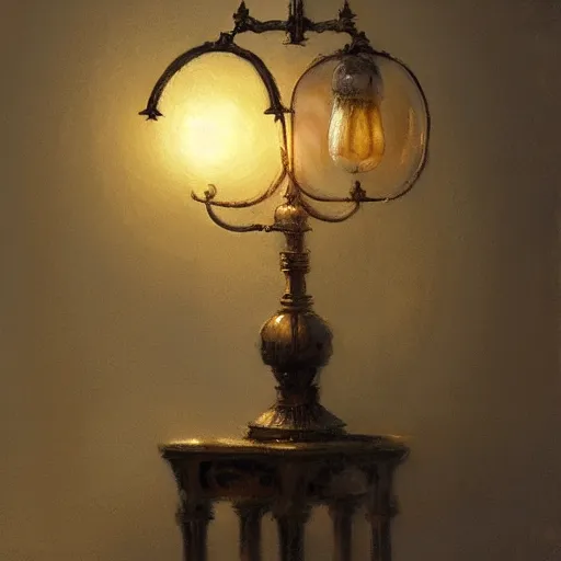 Prompt: concept art, lamps, 8 k, by james gurney, greg rutkowski, john howe, artstation