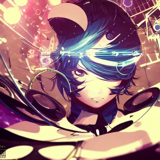 Image similar to Frequency indie album cover, luxury advertisement, blue filter, blue and black colors. Clean and detailed post-cyberpunk sci-fi close-up schoolgirl in asian city in style of cytus and deemo, blue flame, relaxing, calm and mysterious vibes, by Tsutomu Nihei, by Yoshitoshi ABe, by Ilya Kuvshinov, by Greg Tocchini, nier:automata, set in half-life 2, GITS, Blade Runner, Neotokyo Source, Syndicate(2012), dynamic composition, beautiful with eerie vibes, very inspirational, very stylish, with gradients, surrealistic, dystopia, postapocalyptic vibes, depth of field, mist, rich cinematic atmosphere, perfect digital art, mystical journey in strange world, beautiful dramatic dark moody tones and studio lighting, shadows, bastion game, arthouse