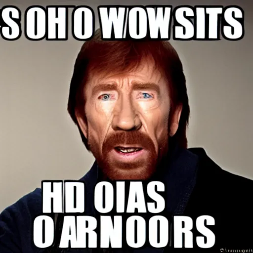 Image similar to chuck norris is an old meme