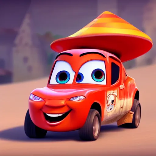 very cute MLRS, disney pixar Cars character concept