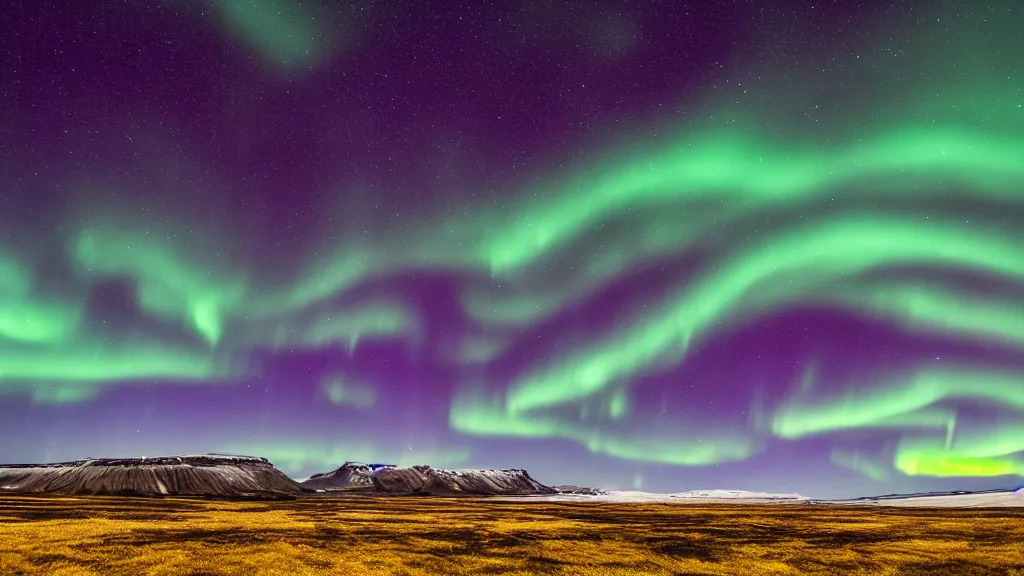 Prompt: iceland astrophotography, beautiful night sky, aurora borealis