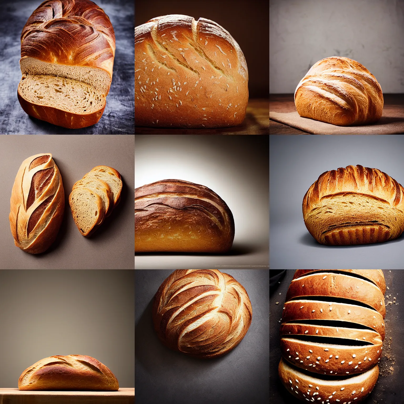 Prompt: bread shaped like a rat, food photography, studio lighting, delicious