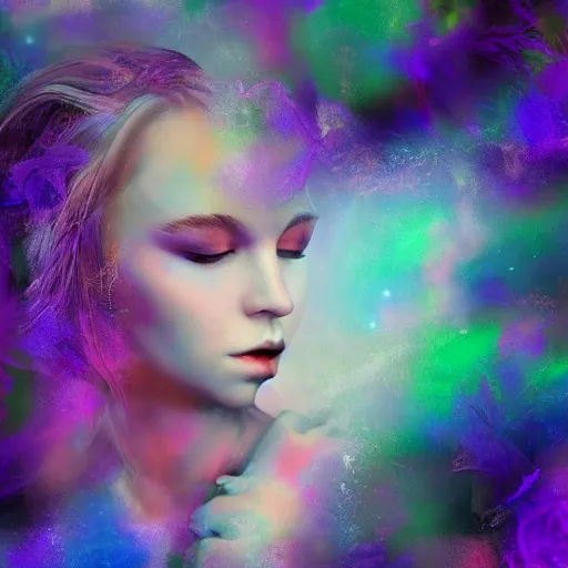 Image similar to dreams dreaming of dreams, digital art, highly detail, moving, beautiful