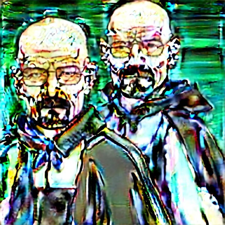 Image similar to walter white as a touhou character