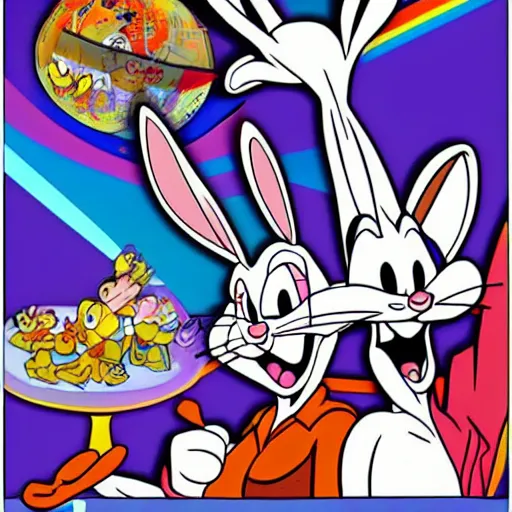 Prompt: bugs bunny multiverse