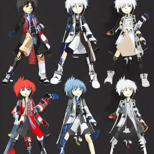 Image similar to a typical tetsuya nomura character design