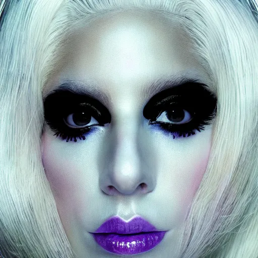 Image similar to lady gaga artpop act 2 album cover shot by nick knight, full body, artpop, jeff koons, canon, highly realistic. high resolution. highly detailed. dramatic. 8 k. 4 k.