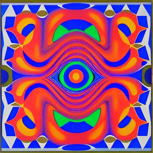 Victor Vasarely AI Art Style - Geometric Abstraction Masterpieces - Victor  Vasarely Stable Diffusion - Victor Vasarely DeepArt