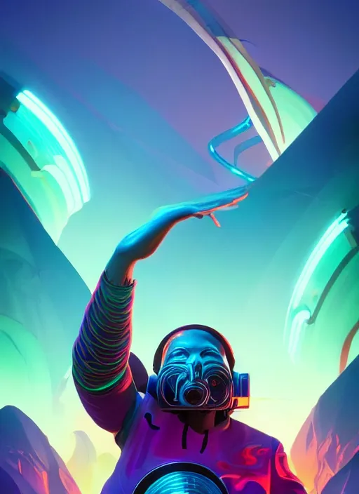 Prompt: an ad fo thoth, in the year 2 0 7 0. afrofuturism synthwave matte painting concept art, beautifully backlit, swirly vibrant color lines, vivid tones, cinematic aesthetic octane render, 8 k hd resolution, by rhads, james jean, ross tran and artgerm