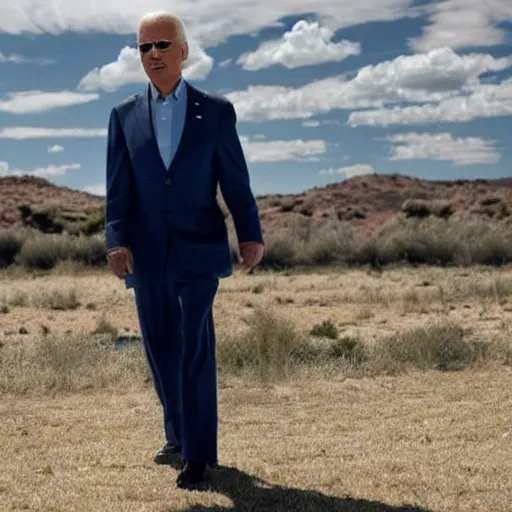 Image similar to Joe Biden as Walter White in Breaking Bad